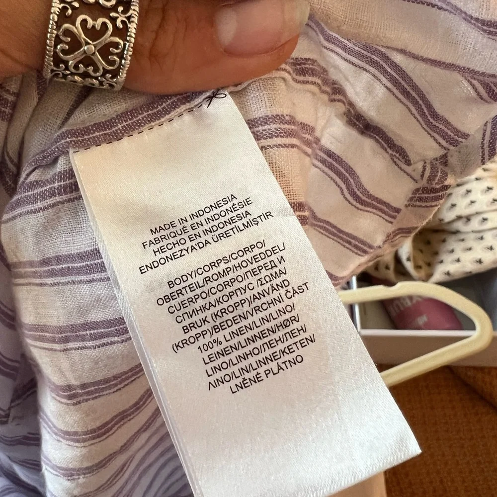Linen Ralph Lauren top - Picture 9 of 9